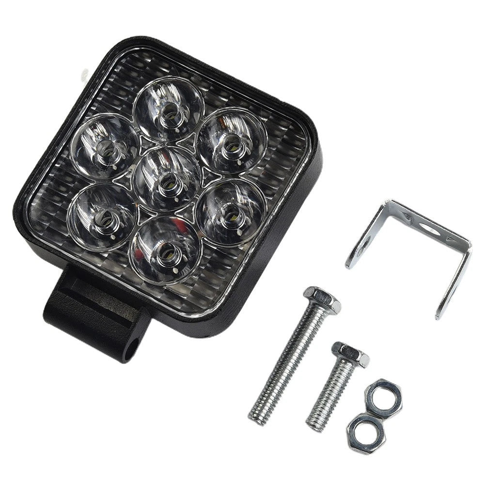 2X 21W LED Work Light Bar Spot Pods for Offroad Truck SUV ATV