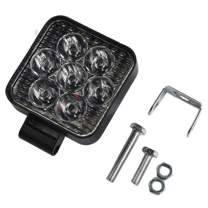 2X 21W LED Work Light Bar Spot Pods for Offroad Truck SUV ATV