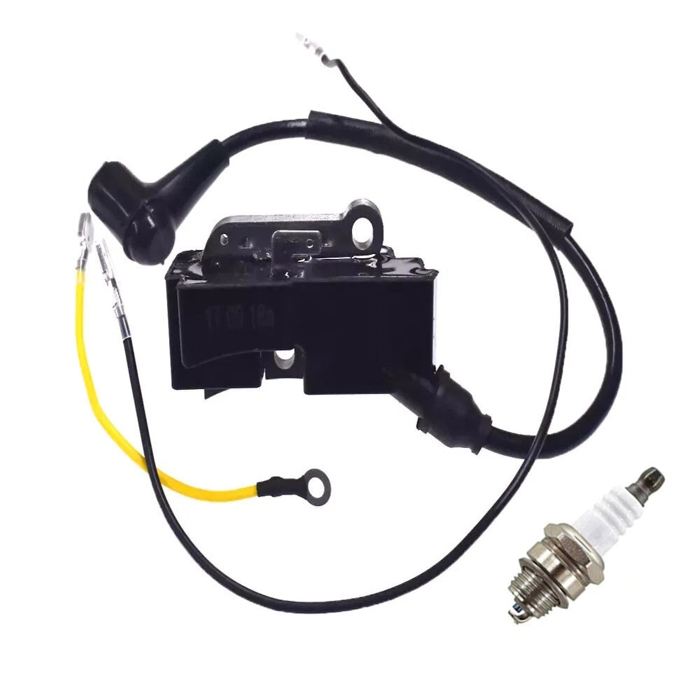 Ignition Coil & Spark Plug for Husqvarna 350 357 359 365 372 K750 K760