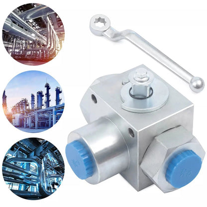 Hydraulic 3 Way Ball Valve for Reliable Flow Direction Control
