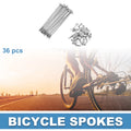 Bike Bicycle Spokes 14G 103mm Carbon Steel Replacement for Universal (—)