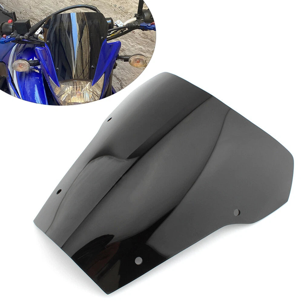 Windshield Deflector for Yamaha XT660 R (2004–2016) Black ABS