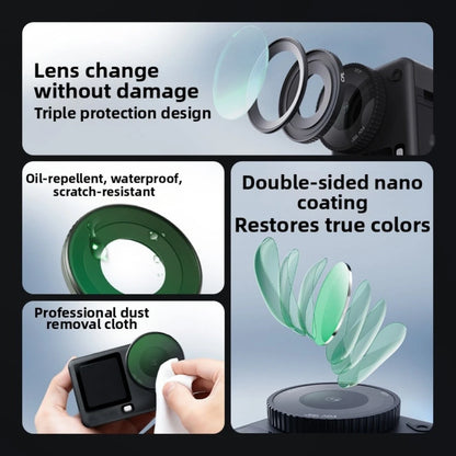 4X Filter Kit for DJI Action6 (CPL ND8 ND16 ND32)