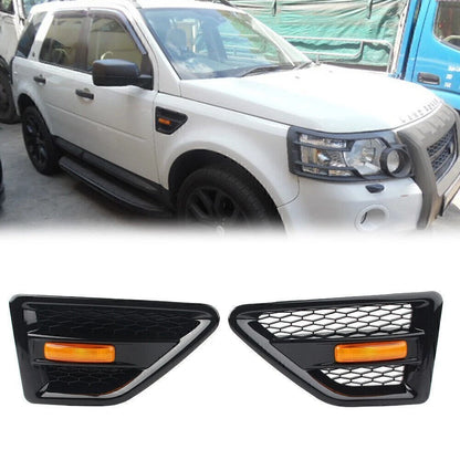 2X Side Vent Grille Mesh for Land Rover Freelander2 LR2 (2006–2016)