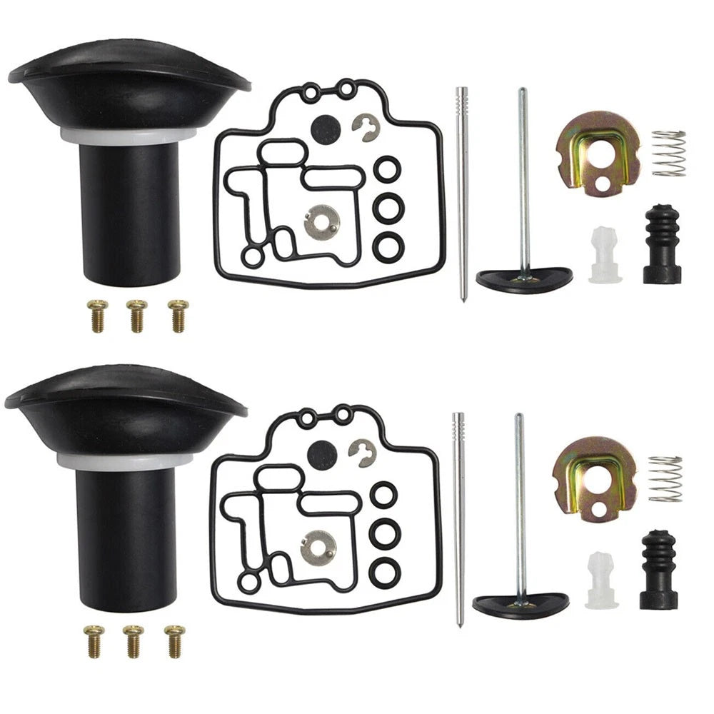 2X Carburetor Plunger Diaphragm Kit for Yamaha YP250 (2000–2007)