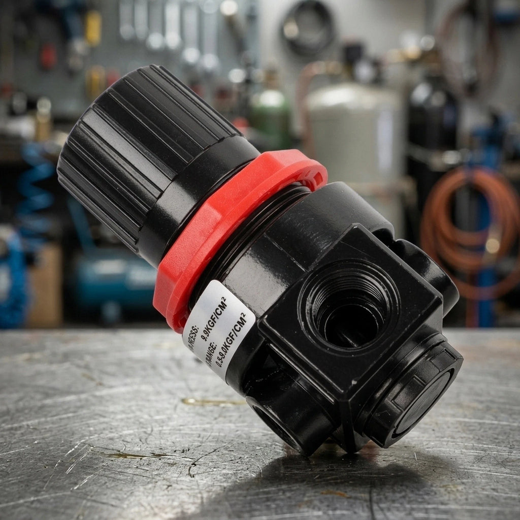 Lock Knob Regulating Valve for Fine Tuning Pressure Settings