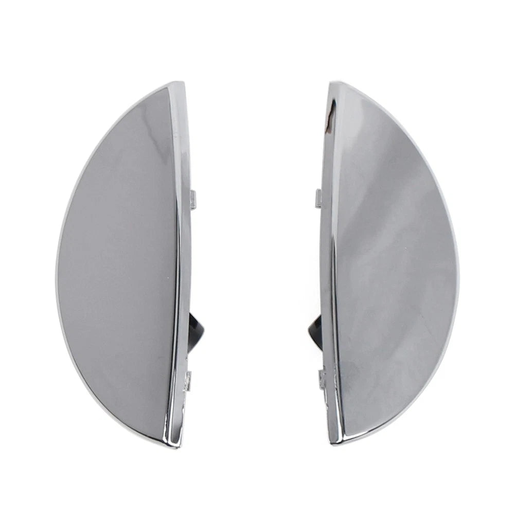 1 Pair Headlight Washer Nozzle Cover Chrome for BMW Mini Cooper (R50 R52 R53)