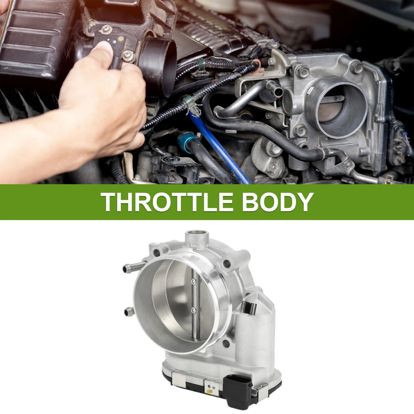 Throttle Body Replacement for Hyundai Equus Santa Fe Kia Rondo (2000–2016)
