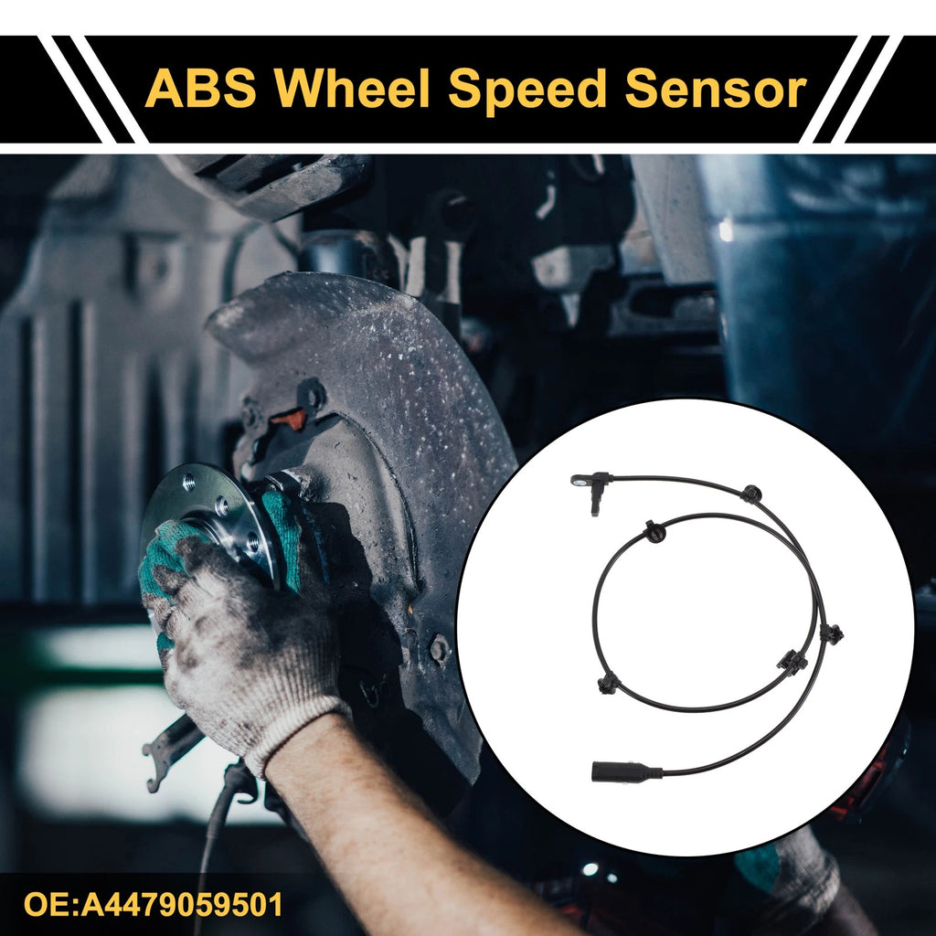 ABS Wheel Speed Sensor Front Left Replacement for Mercedes-Benz Metris (2016–2017)