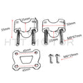 Handlebar Riser for Yamaha MT07 / FZ07 (2014–2023)