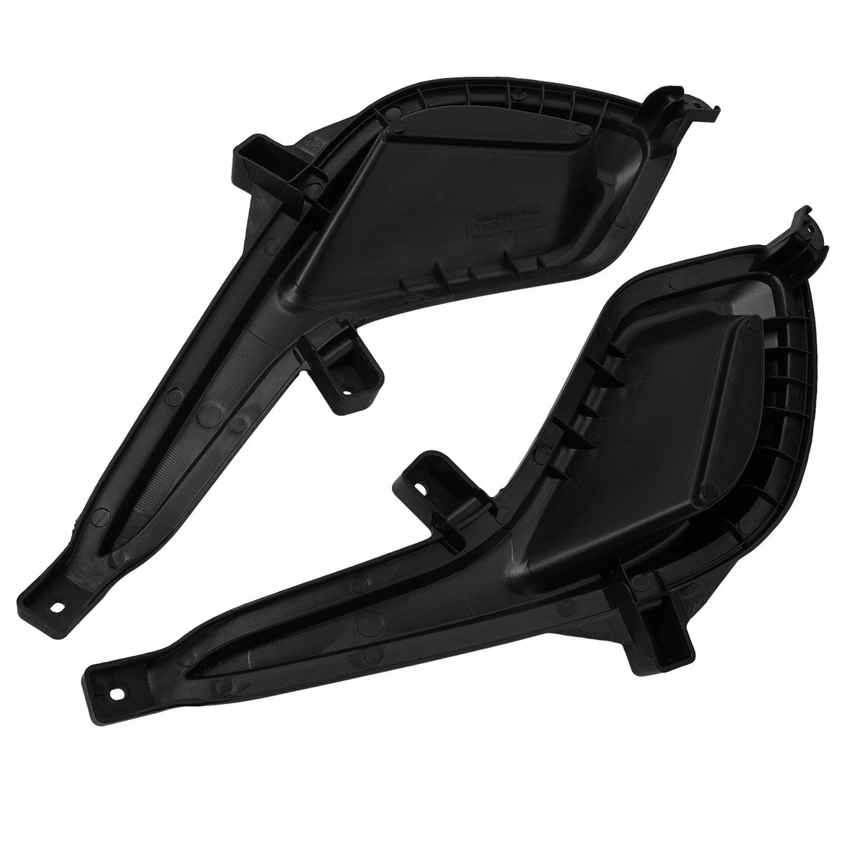 Set of 2 Front Bumper Fog Light Hole Covers for Hyundai Accent (2012–2017)