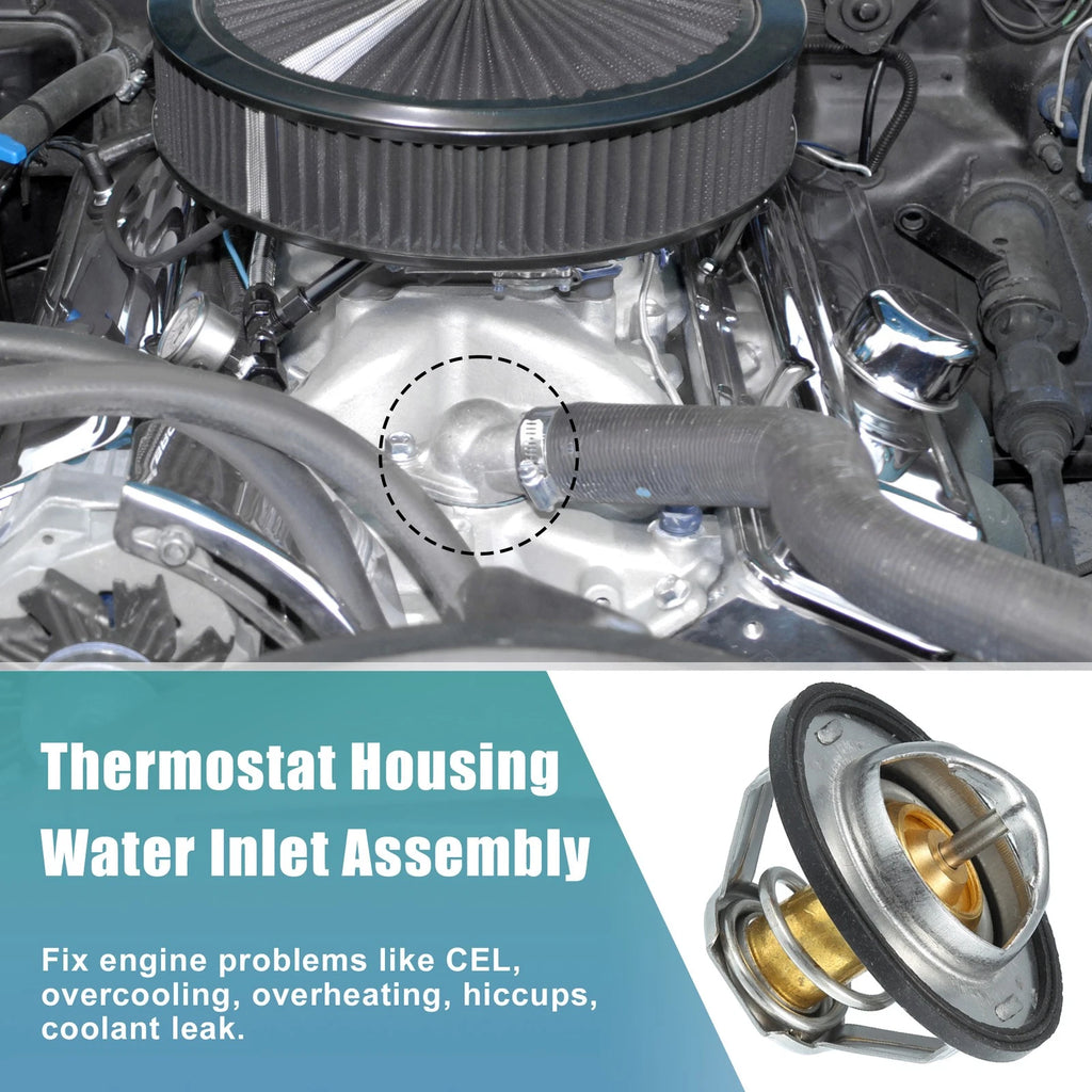 Engine Coolant Thermostat Housing Assembly OEM Replacement for Chevrolet (2006–2010)