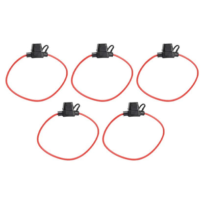 5 Pack Waterproof Inline Fuse Holder for Automotive Applications