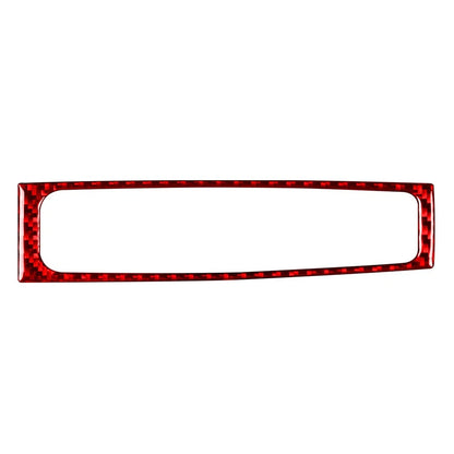 Interior Gear Shift Frame Cover Trim for Honda Accord (2013–2017) Red Carbon Fiber