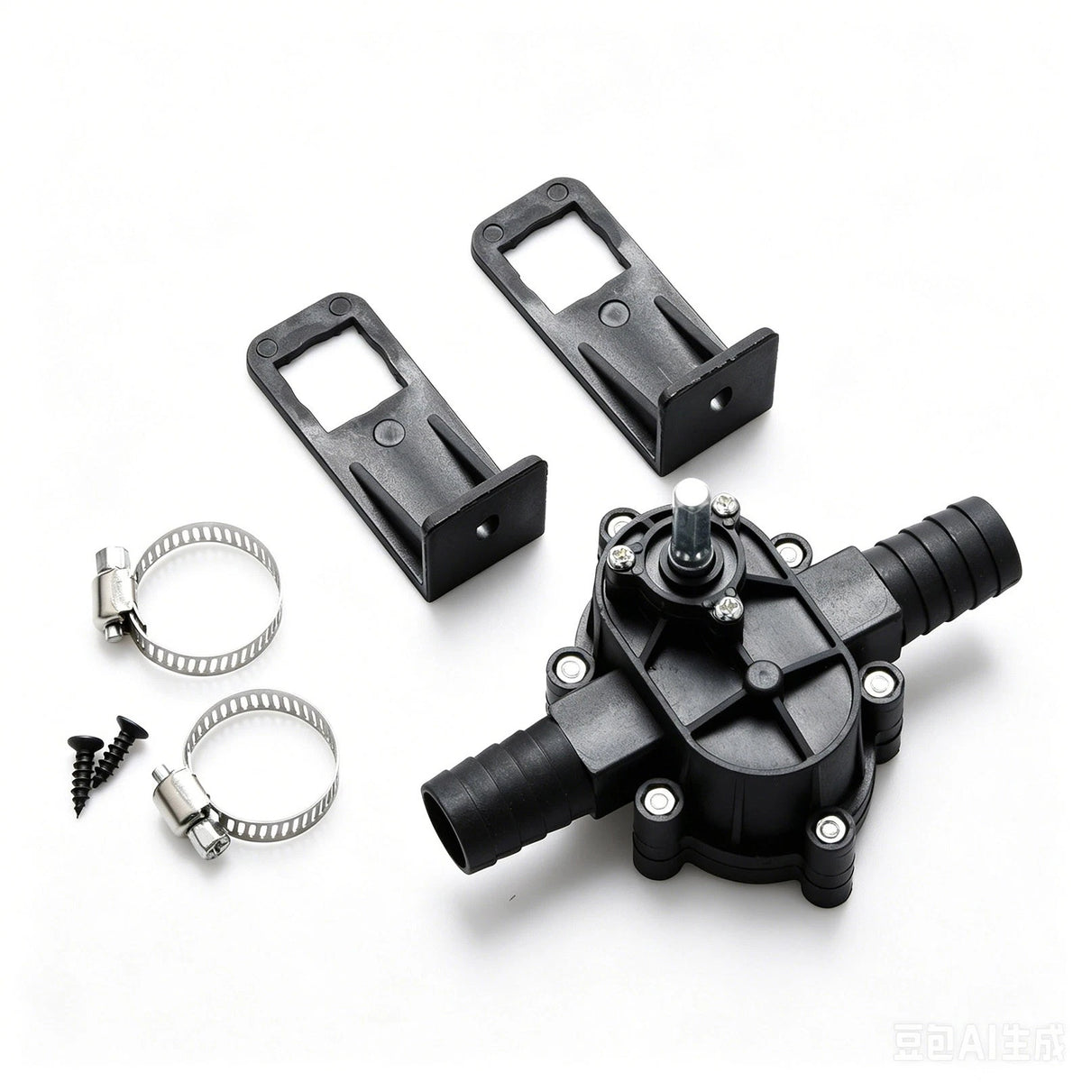 Hand Drill Pump for Aquarium Water Use (Self-Priming, Portable)