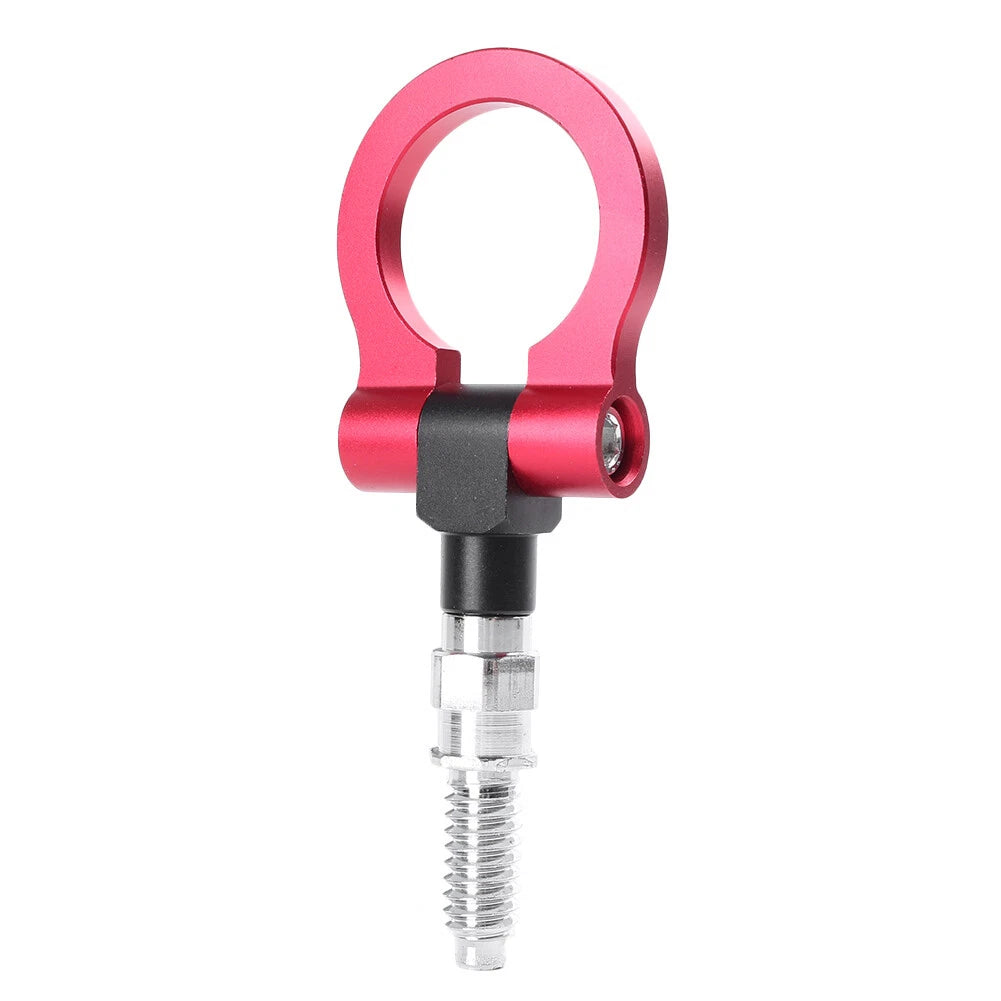 Tow Hook Set for BMW (Universal) - Red Aluminum