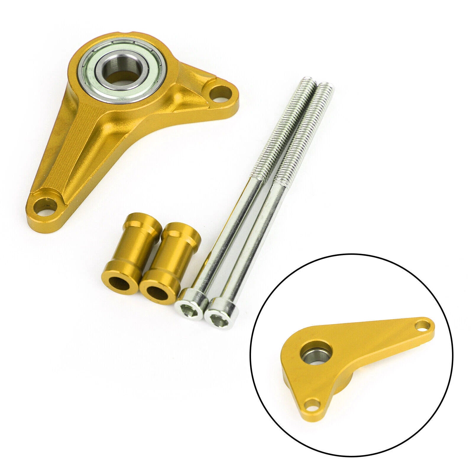 Aluminum Gold Shifting Gear Stabilizer for Honda MSX125/SF Grom 125 (2013–2019) T9