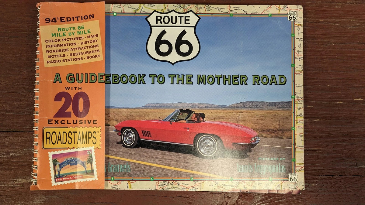 Set of 2 Route 66 Guidebooks for Family Tours