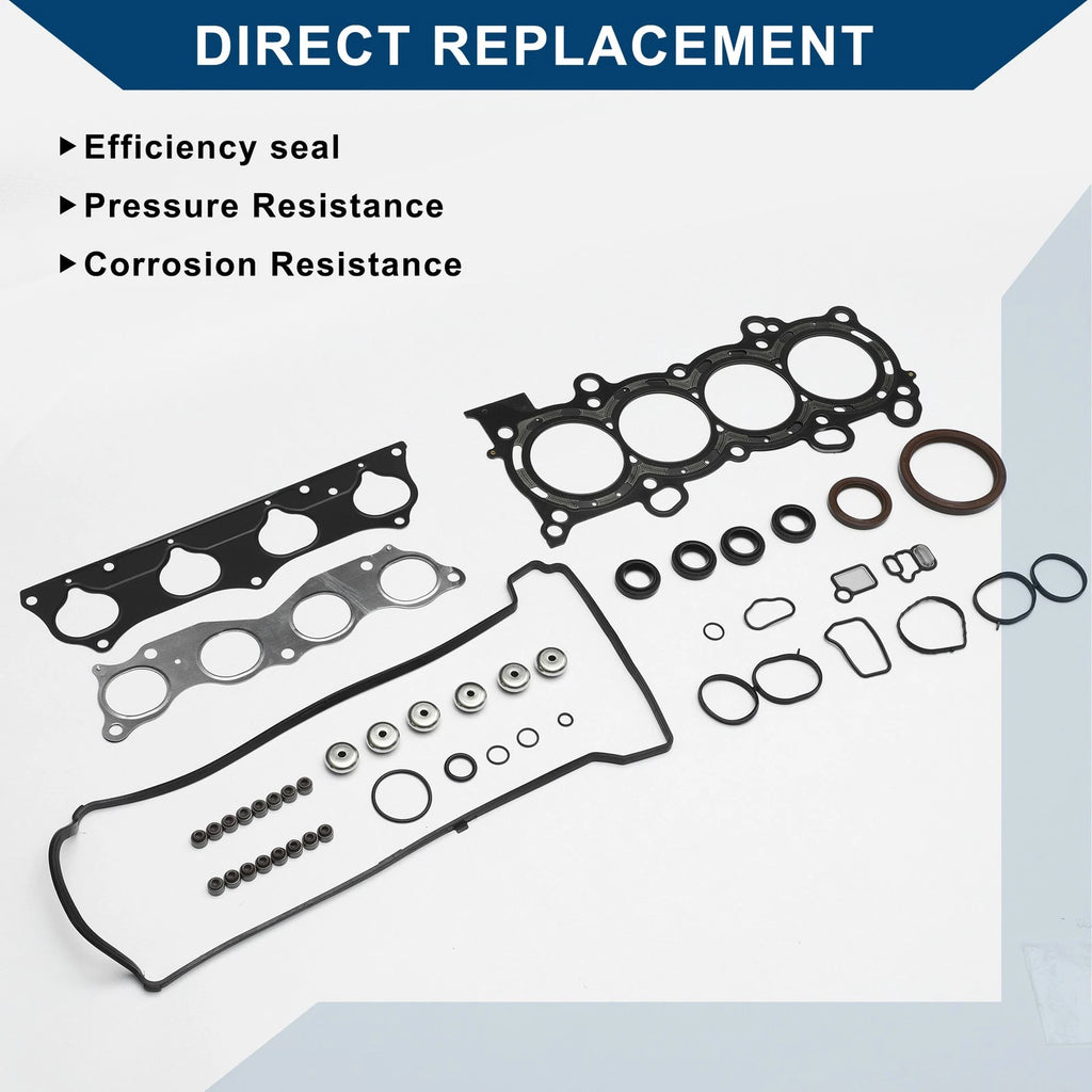 Cylinder Head Gasket Kit Replacement for Honda K20A Engine (2001–2015)