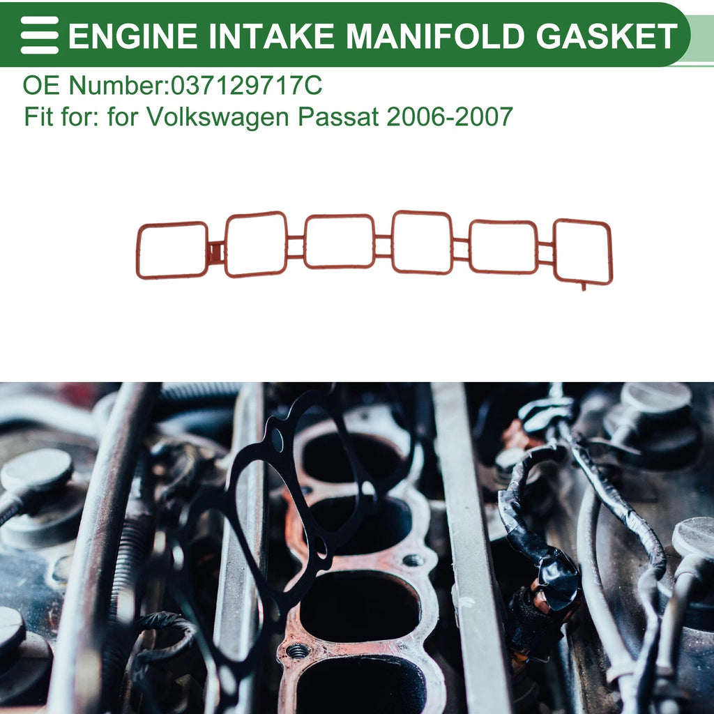 Engine Intake Manifold Gasket Replacement for Volkswagen Passat (2006–2007)