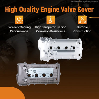 Engine Valve Cover for Toyota Corolla 1.8L (2009–2019) 112010T020 Silver
