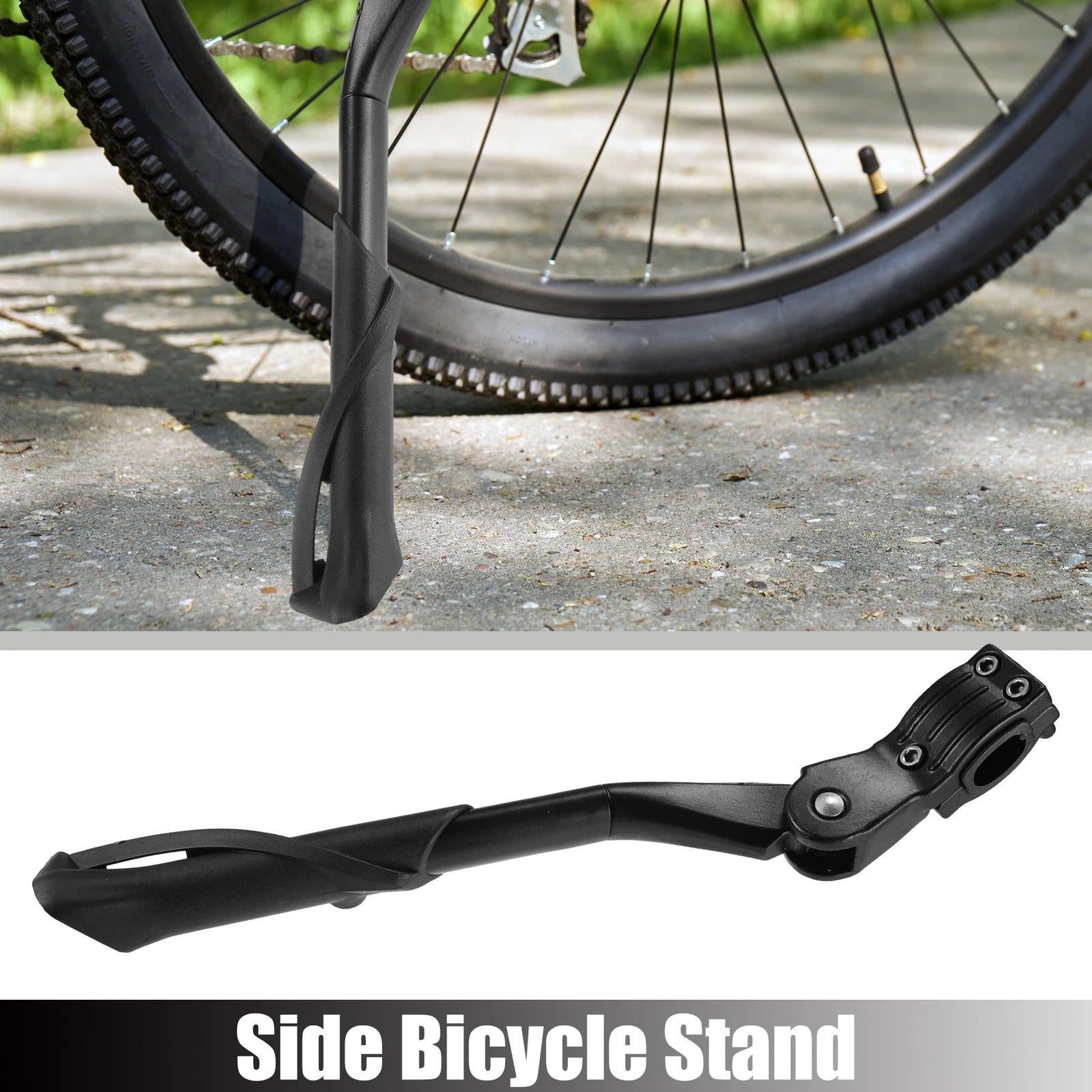 Adjustable Bicycle Stand Side Kickstand Set for 24-29 Inch Bikes (2005–2015)