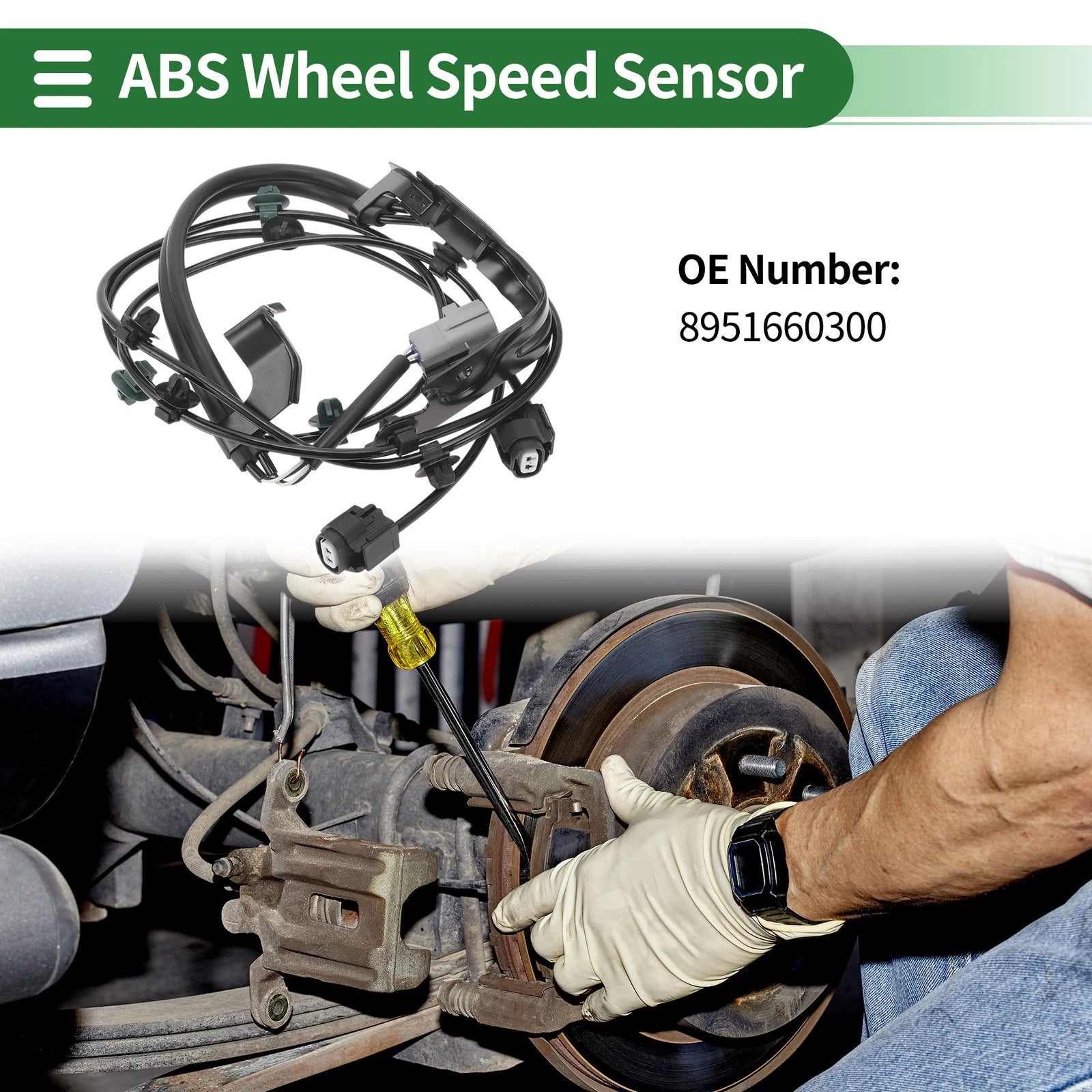 ABS Wheel Speed Sensor Replacement for Toyota 4Runner (2010–2021)