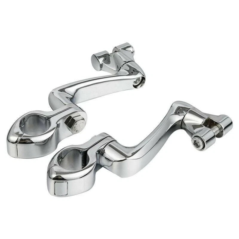 32mm Adjustable Footpeg Pegs Mount Kit for Highway Bars