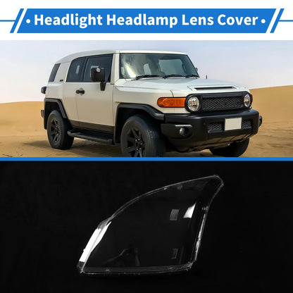 Headlight Lens Cover Front Left Replacement for Toyota Prado (2003–2009)