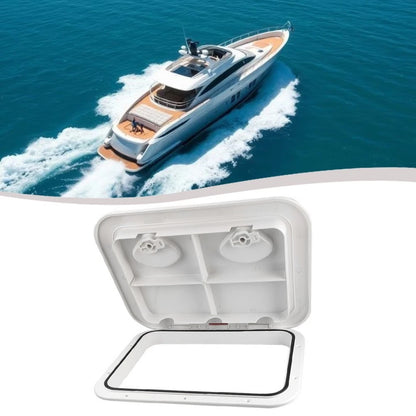 Marine Plastic Inspection Hatch 370MM X 375MM Boat Deck Plate