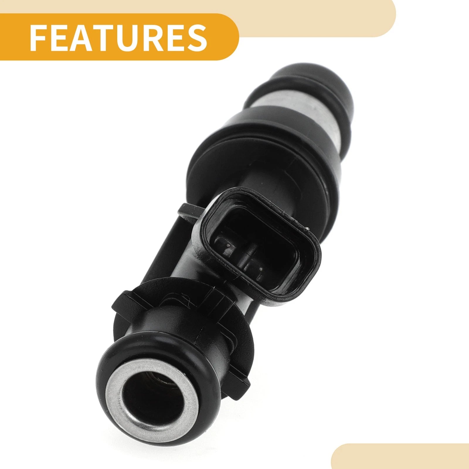 Fuel Injector No. 25323971 for Chevy Impala (2000–2005) 1 Pc Black