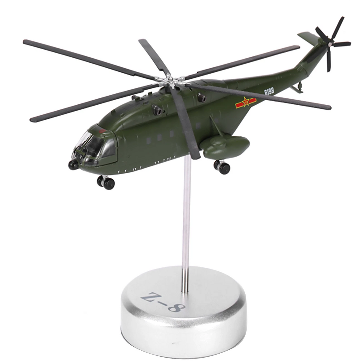 1:144 Scale Z-8 Helicopter Model Collection