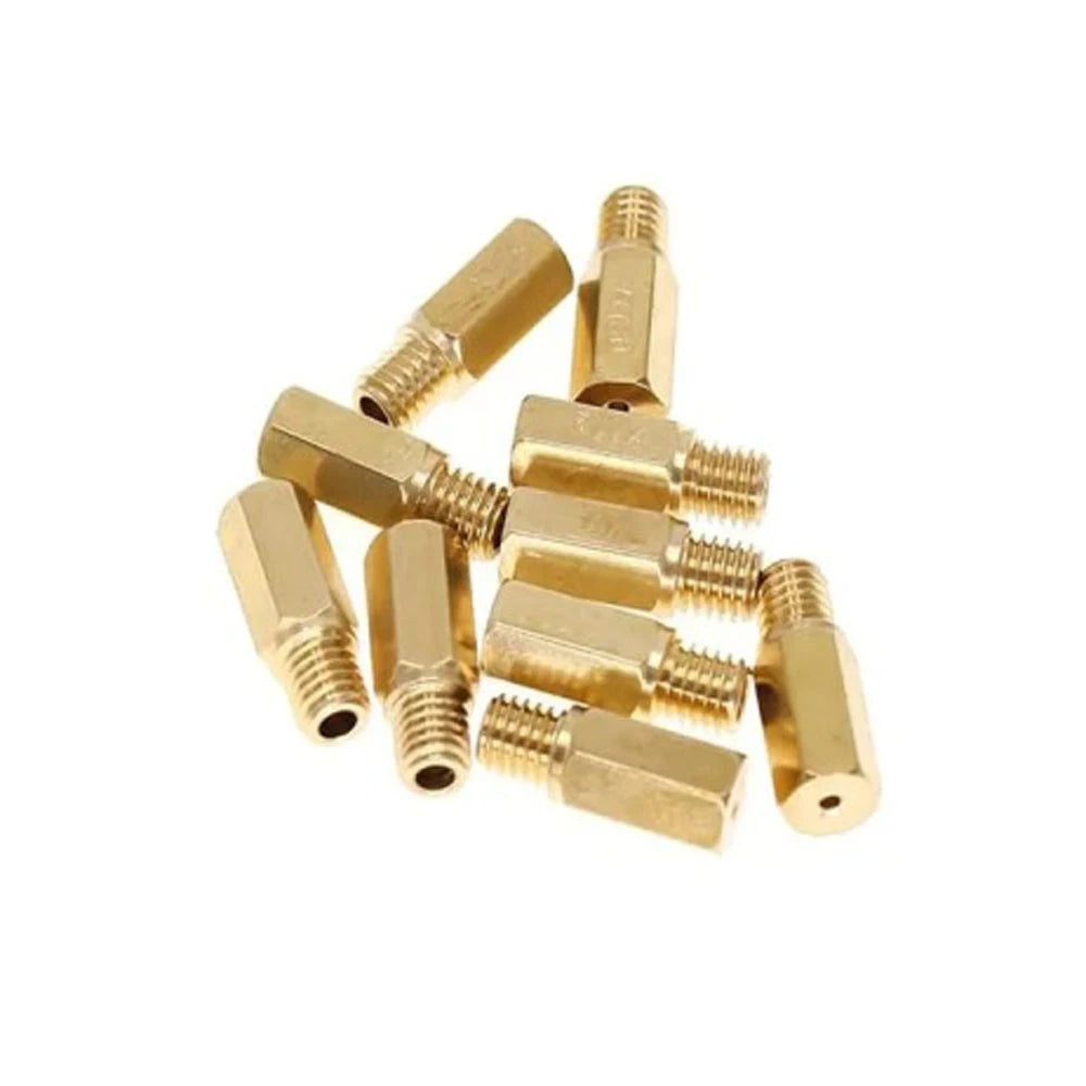 10pcs Carburetor Main Jet for PWK PE OKO CVK (#100-#140)