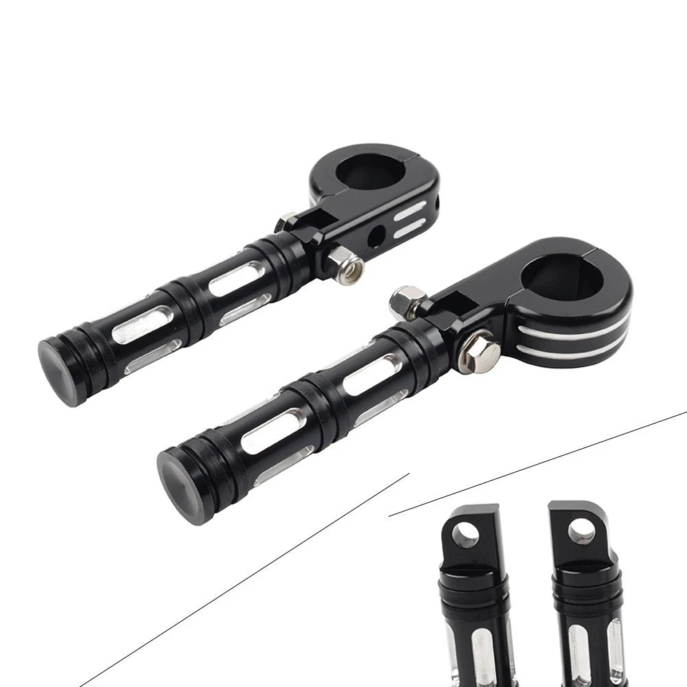 2pcs Engine Guard Bar Foot Pegs for Harley