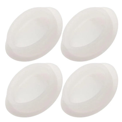 Set of 4 Rubber Base Hole Adapters for Generator Protection