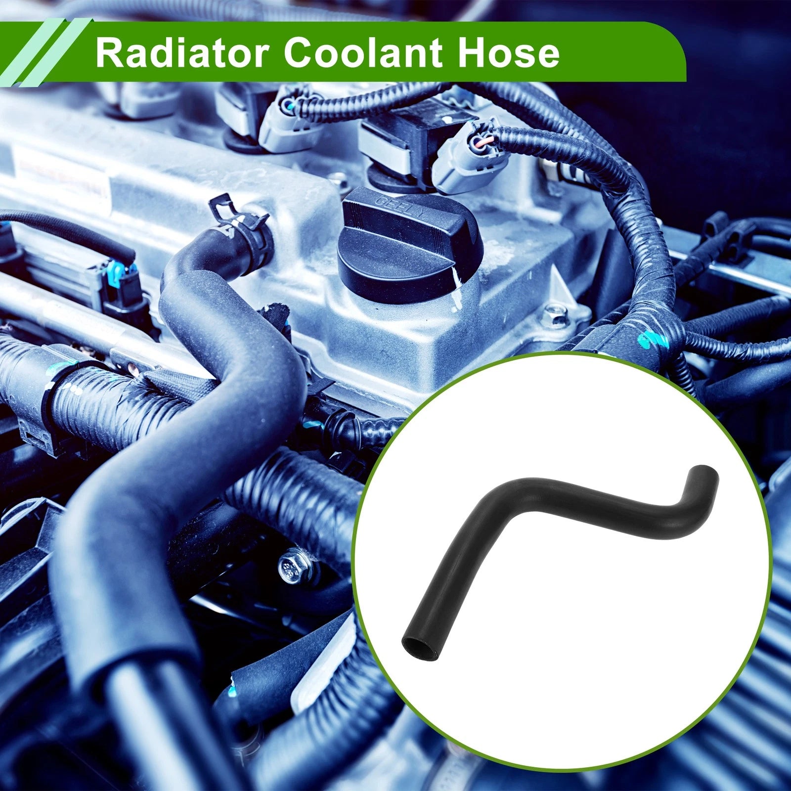 Radiator Coolant Hose for Toyota Highlander 3.5L (2008–2013) Rubber Replacement