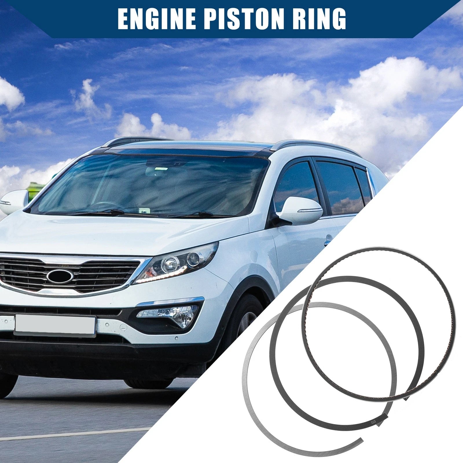 Piston Ring Set Replacement for Hyundai Tucson 2.4L L4 (2010–2013)