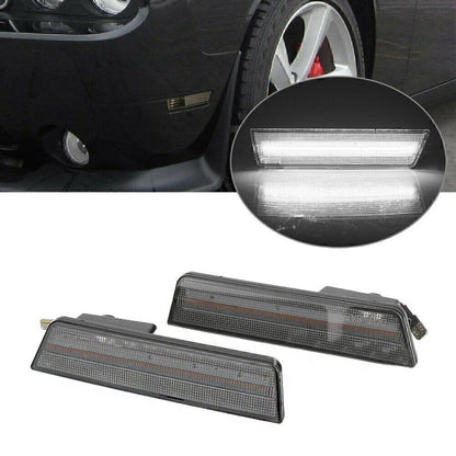 LED Front Side Marker Lights for Dodge Challenger (2008–2014) & Charger (2011–2014)