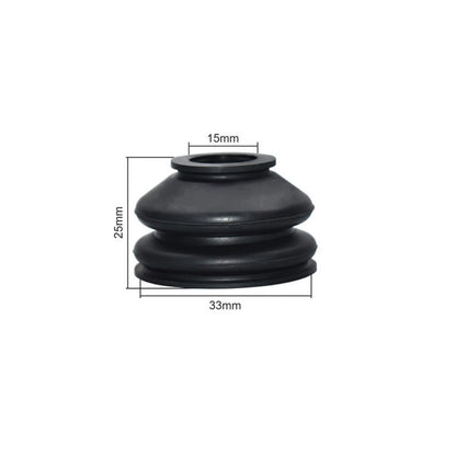 2X Rubber Ball Joint Boot Dust Covers for Car Steering & Suspension