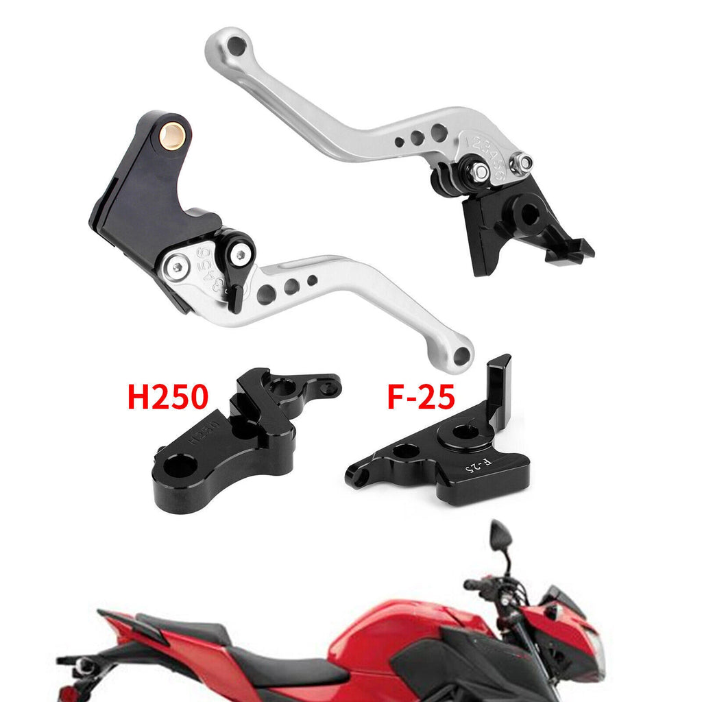 Short Clutch Brake Lever for Honda CB500F CBR500R CBR300RR (2013–2016) Silver T9