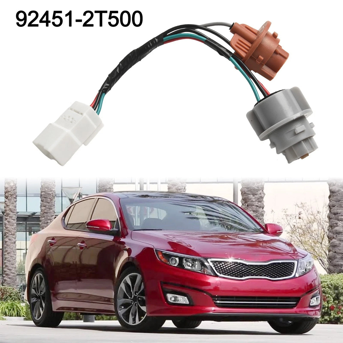 Tail Light Socket and Wire for Kia Optima (2014–2015)