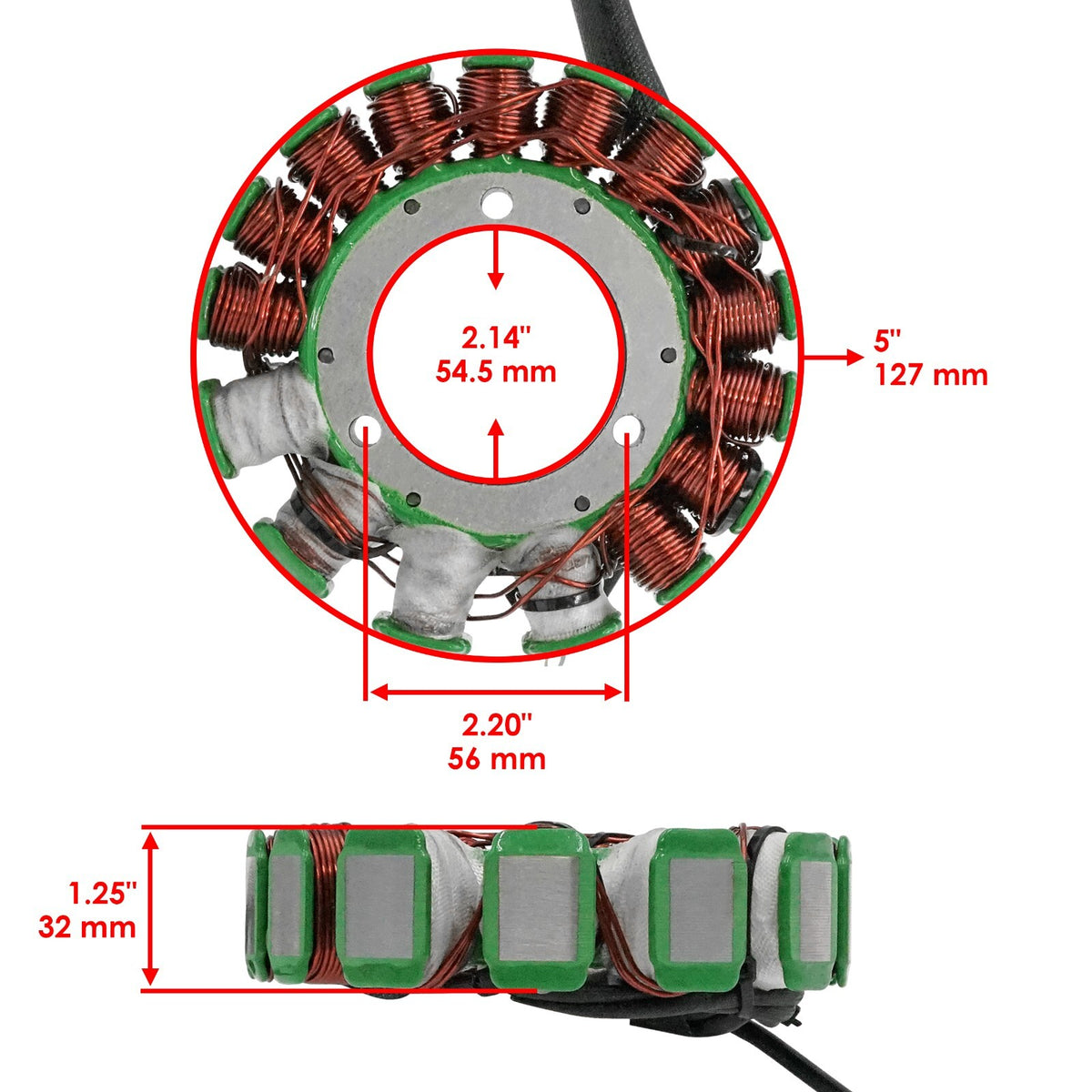 Stator Replacement for Polaris RMK 900 2005–2006 RMK 700 2006 Magneto