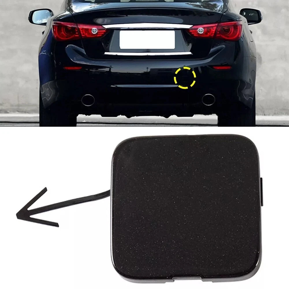 Rear Bumper Tow Hook Eye Cover Cap for Infiniti Q50 Q50L (2014–2020)