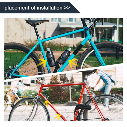 Metal Bottle Holder Mounting Bracket Kit for Bike Spare Parts (6 Pcs)