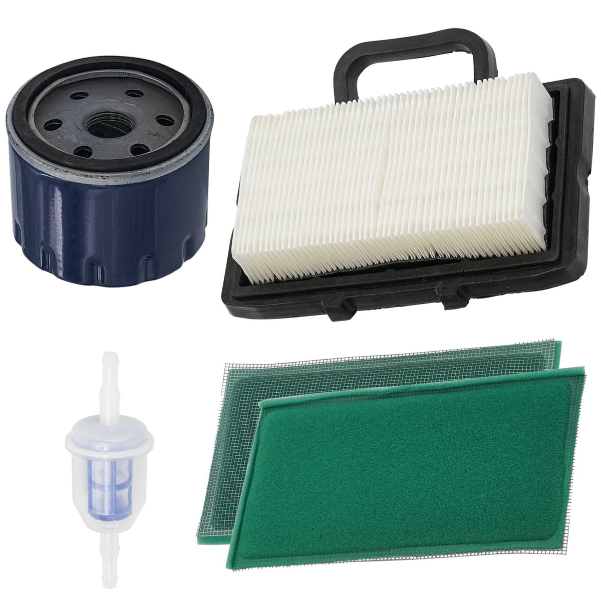 Air Filter and Oil Filter Replacement for John Deere D130 D140 (2011–2019)