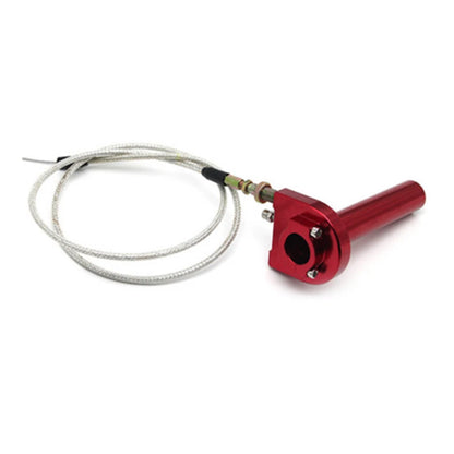CNC 7/8'' Handlebar Turn Throttle Insert Cable for ATV Dirt Pit Bike