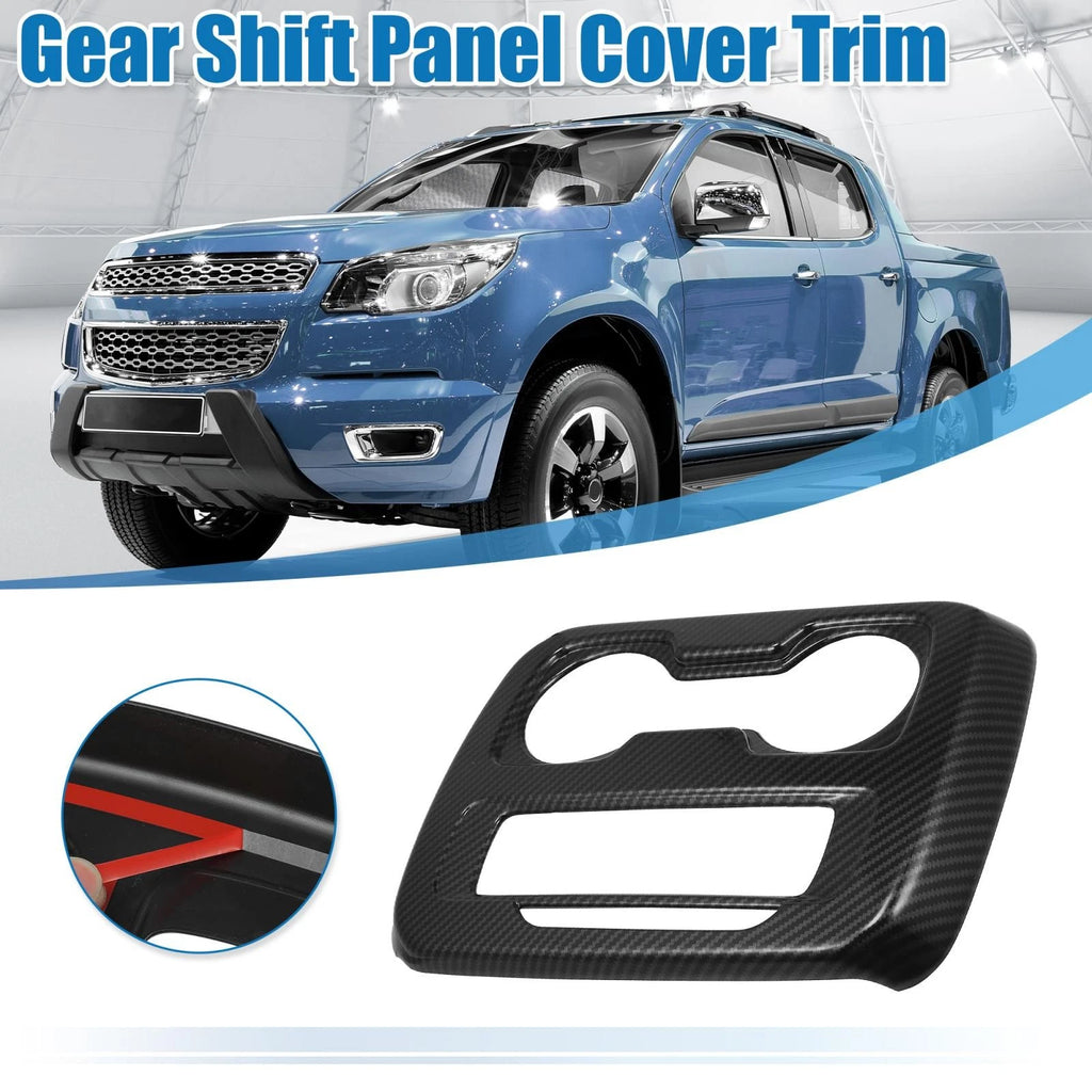 Central Control Gear Shift Panel Cover Black Replacement for Chevrolet Colorado (2015–2022)
