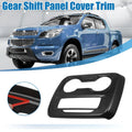 Central Control Gear Shift Panel Cover Black Replacement for Chevrolet Colorado (2015–2022)
