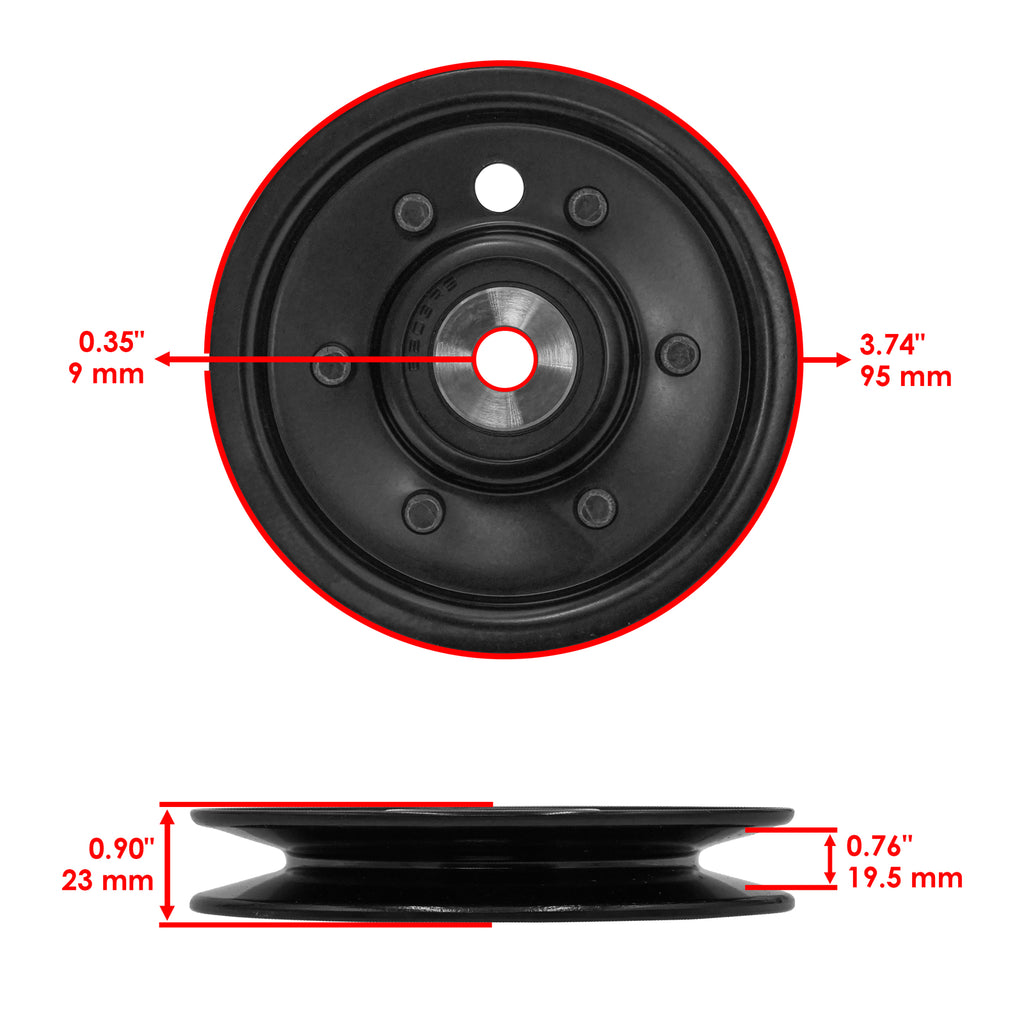 Drive Pulley Replacement for Simplicity 1690021 1690022 (SM) 1690252 (2000–2000)