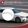 Set of 2 Reverse Rear View Parking Camera Video Cables 0.98ft 4Pin